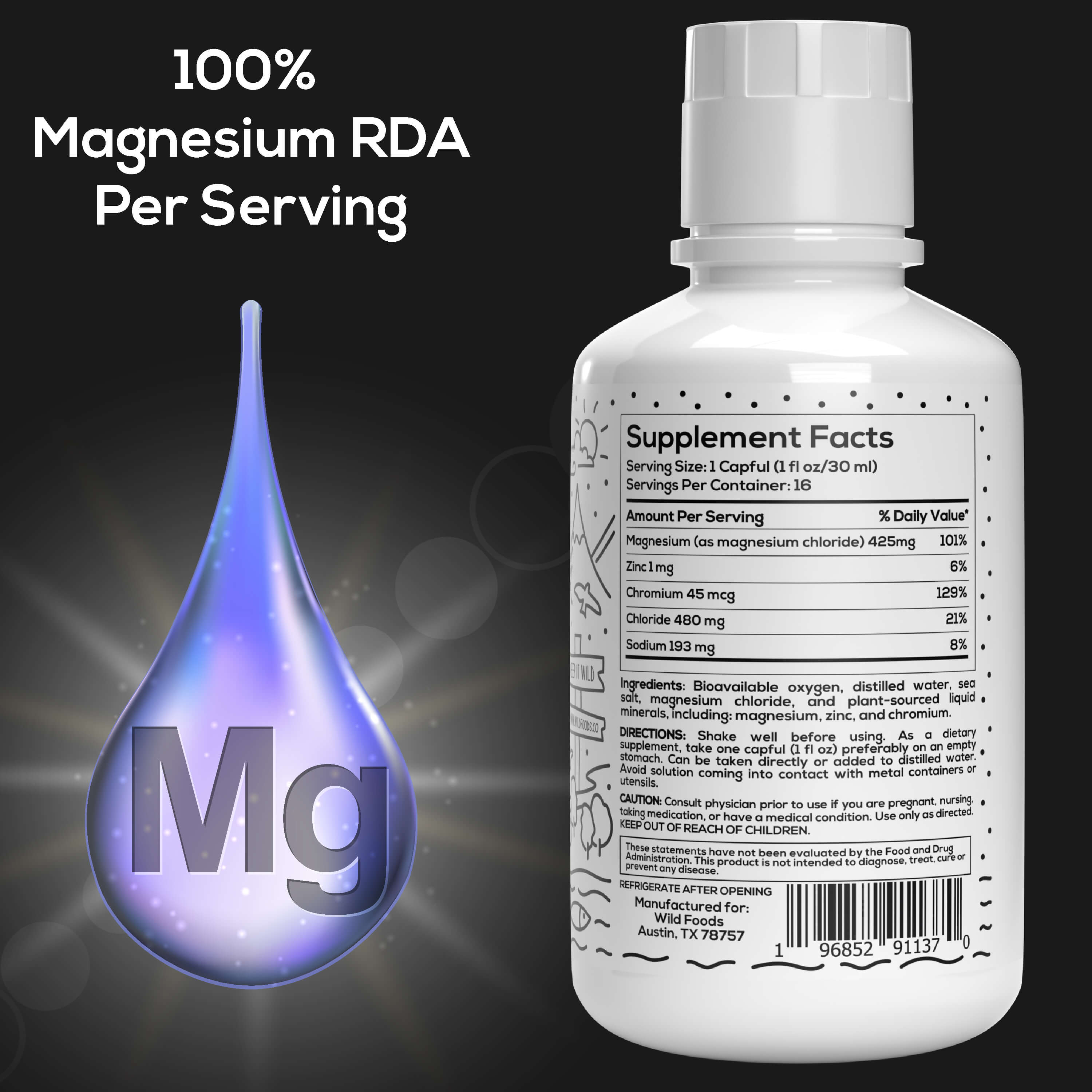 Oxy-Mag: Oxygen & Magnesium Minerals Blend - Case of SIX