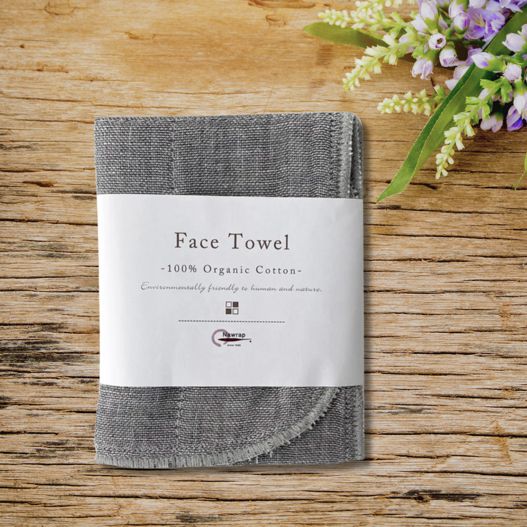 Nawrap Organic Face Towel - Large by Distinct Bath & Body