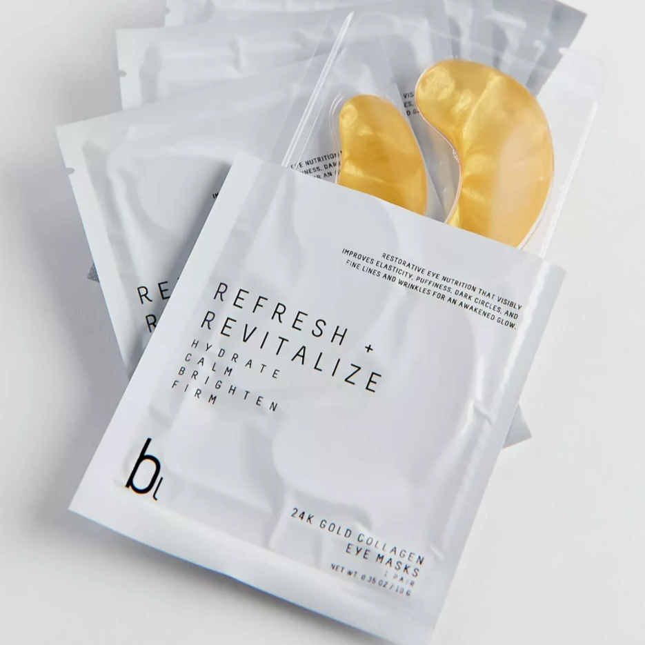 REFRESH + REVITALIZE <br/>24K GOLD COLLAGEN EYE MASKS <br/>Subscription Product