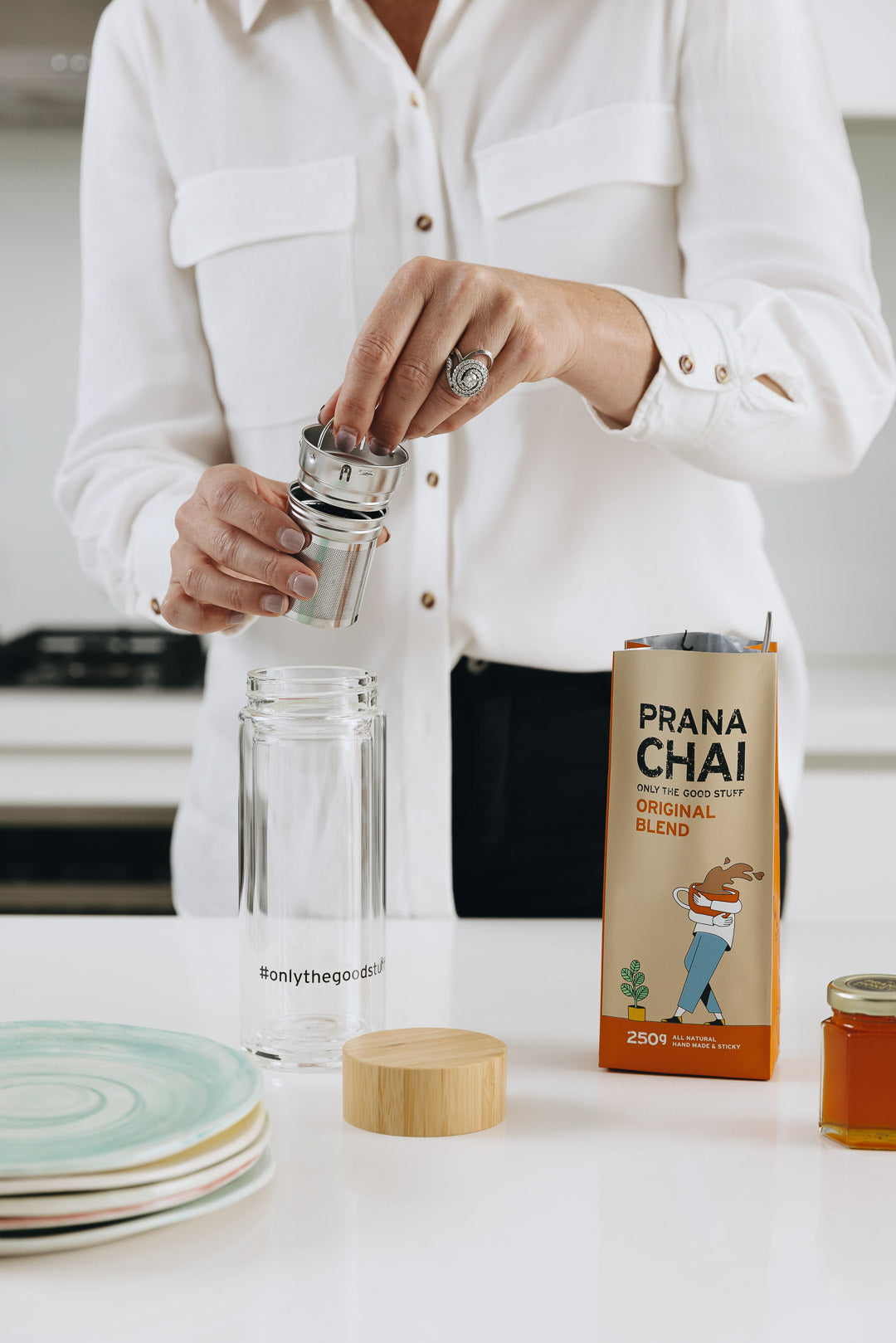 Prana Chai Peppermint Blend Cold Brew Kit