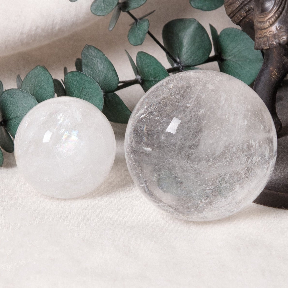 Clear Quartz Sphere with Tripod