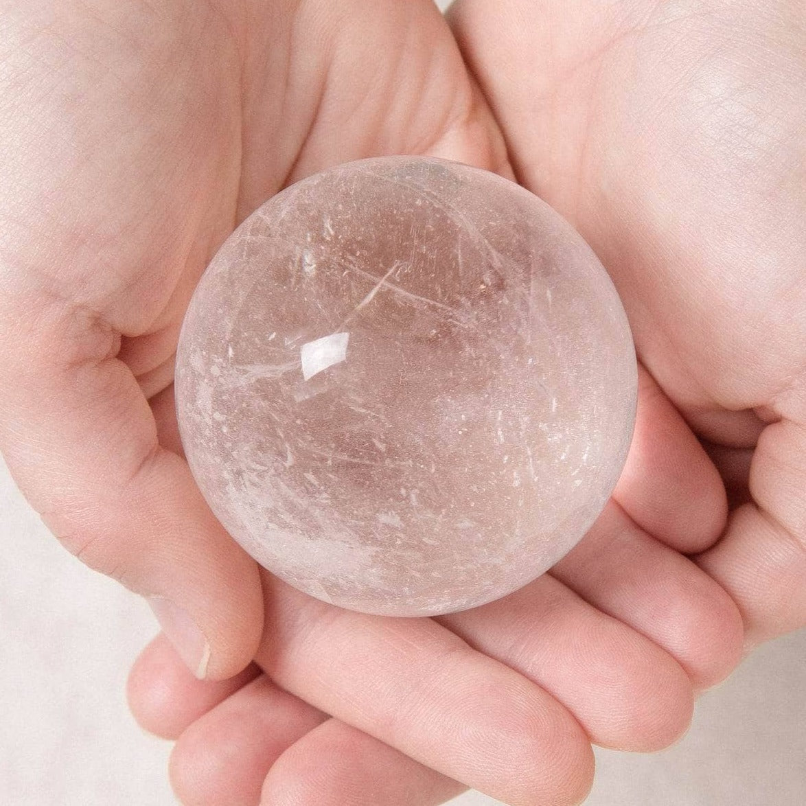 Clear Quartz Sphere with Tripod