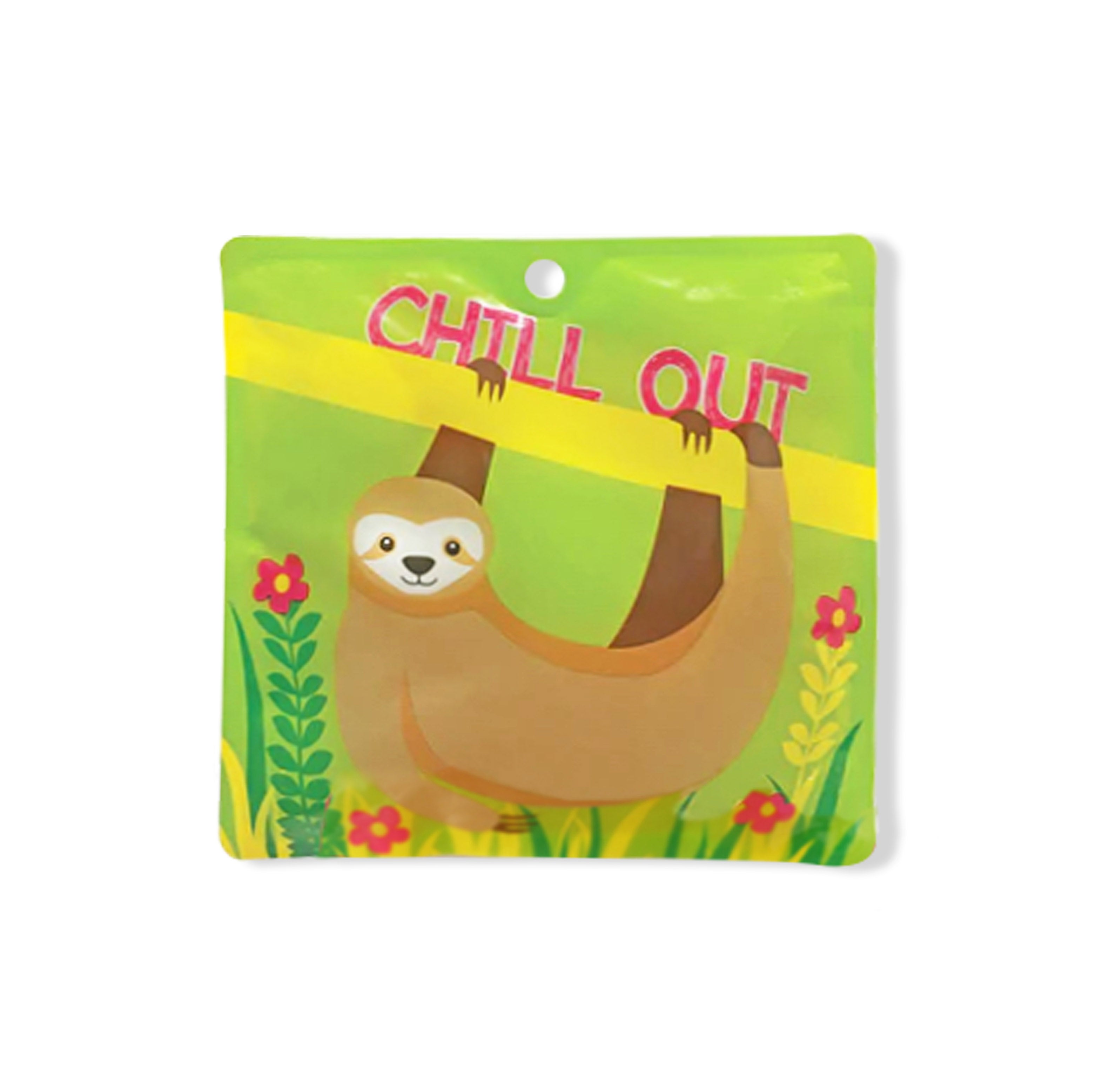 6x6 Sloth Reusable Eco-Friendly Ice Pack (1pc)