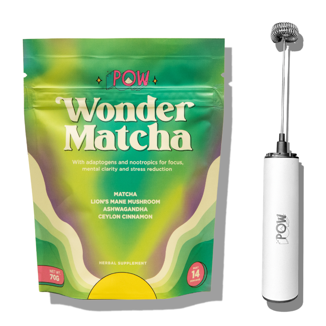 Wonder Matcha + Whisk Bundle (Save 15%) by Pow