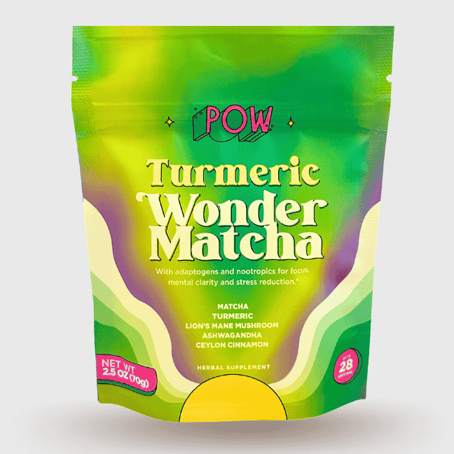 Wonder Trio: Matcha, Turmeric, MCT Focus Creamer (Save 20%) by Pow